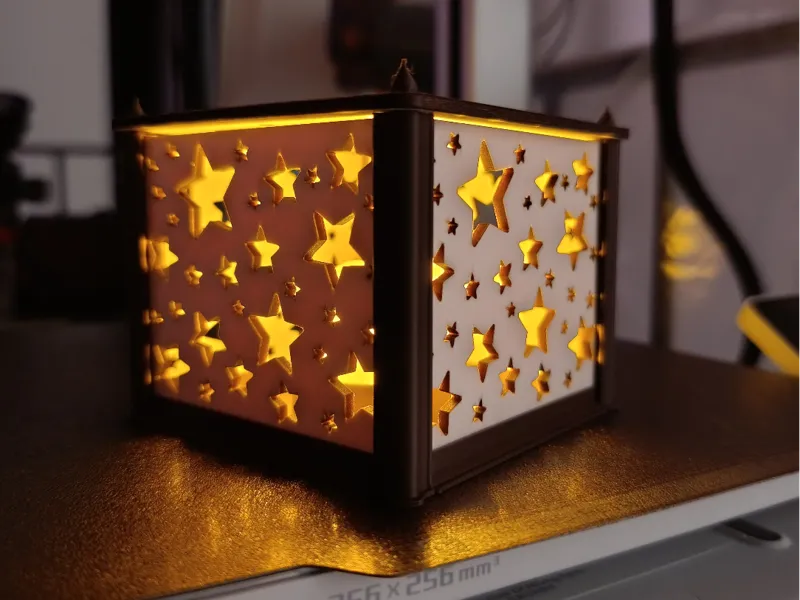 Square lantern Part 1 ( Panels and Top)