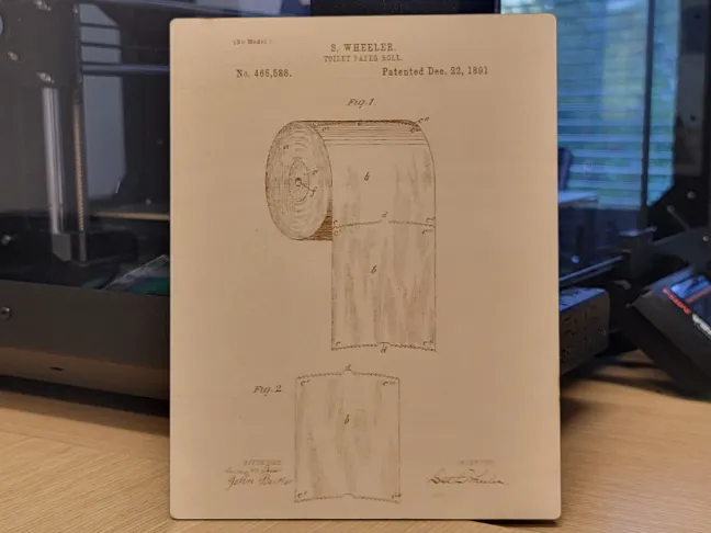 Toilet Paper Patent