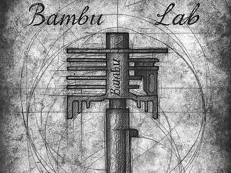 Bambu Lab High flow Hotend H2D Gravur