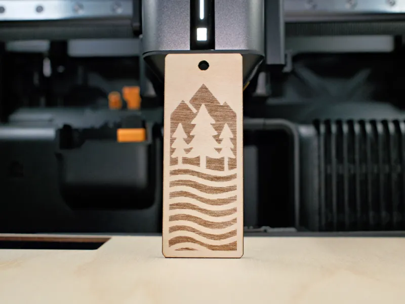 Nature Escape bookmark
