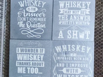 Stone coasters