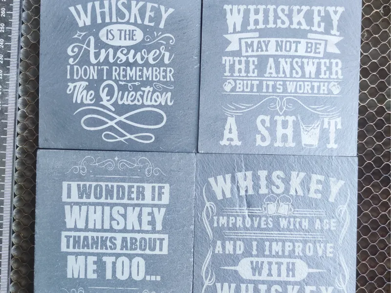 Stone coasters