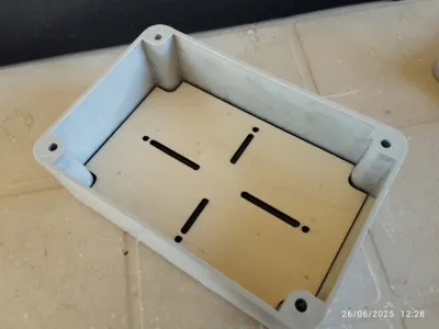Internal plate JUNCTION BOX 120X80X50