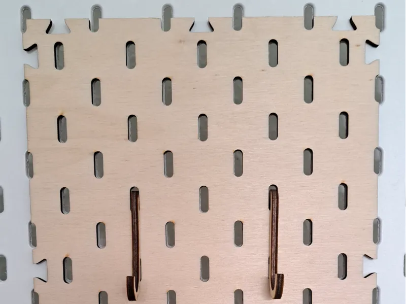Modulare Lochwand kompatibel mit IKEA Skadis