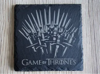 Game of Thrones slate coaster