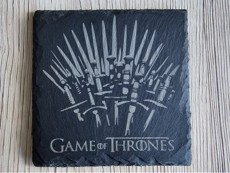 Game of Thrones slate coaster