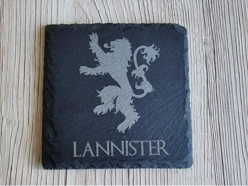 Game of Thrones Slate Coaster House Lannister