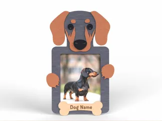 dachound picture frame