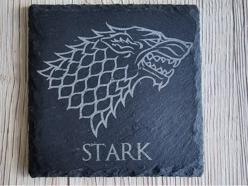 Game of Thrones Slate Coaster House Stark