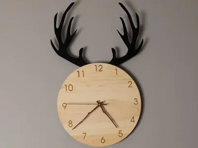 Elk Clock