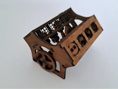 V8 engine