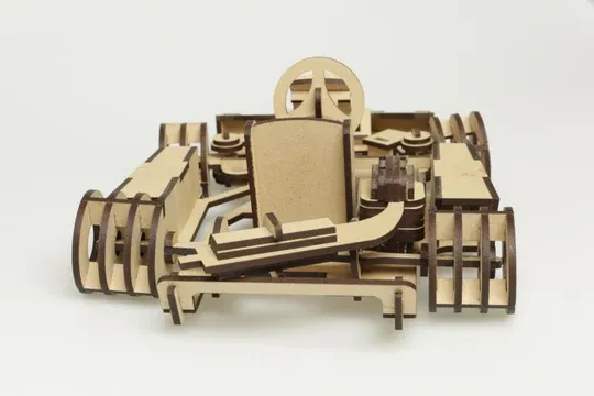 Go-Kart Model Kit by Caporale 3D MakerWorld: Download Free 3D Models