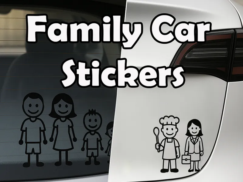 Family Car Stickers