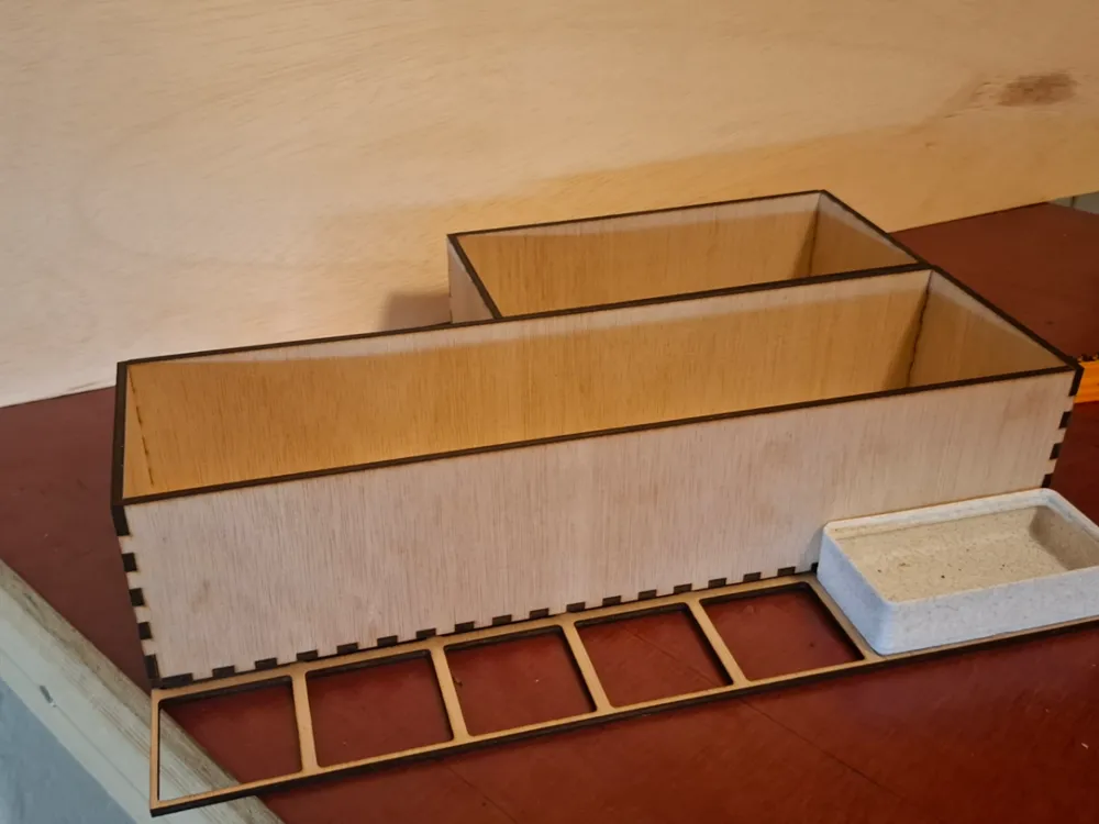Woodfinity/gridfinity 7x2x9 Box container - Free 3D Print Model ...