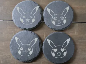 Pokemon Corprate Pikachu Coasters