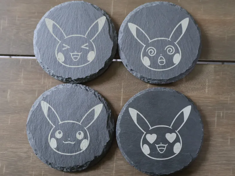 Pokemon Corprate Pikachu Coasters