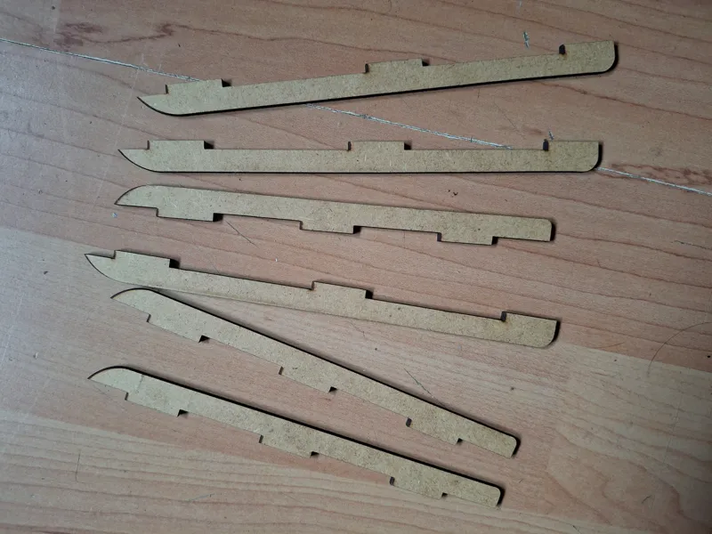 Additional Rails for GSW Army Carry Case