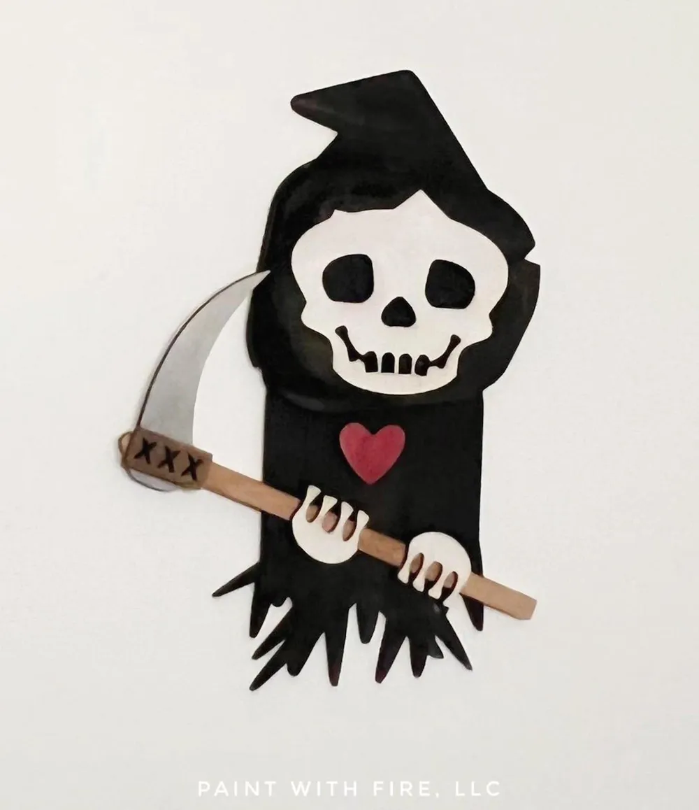 Cute Grim Reaper by Ericm2975 MakerWorld: Download Free 3D Models