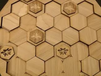Hexagonal Isopath Game