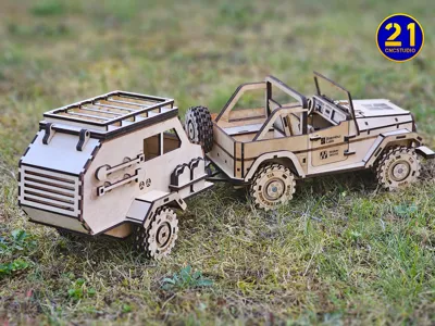CyberTrailer | Camper for CyberCruiser