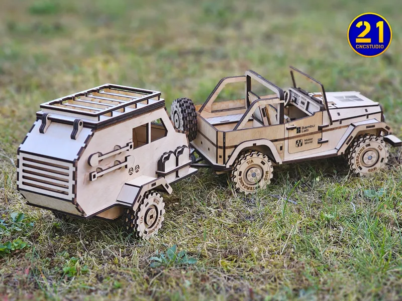 CyberTrailer | Camper for CyberCruiser