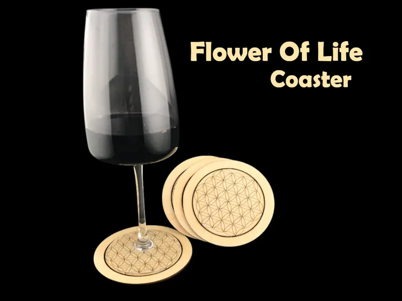 Flower Of Life - Coaster