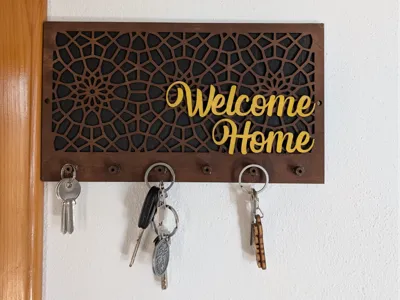 Welcome Home - Wall Key Holder