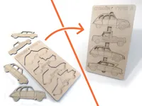 A-type toddler puzzle
