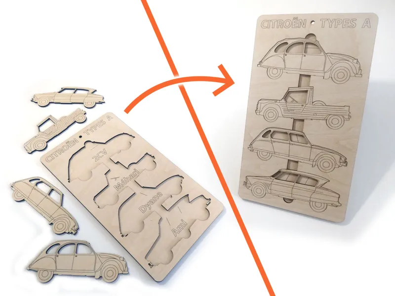 Citroën A-type toddler puzzle