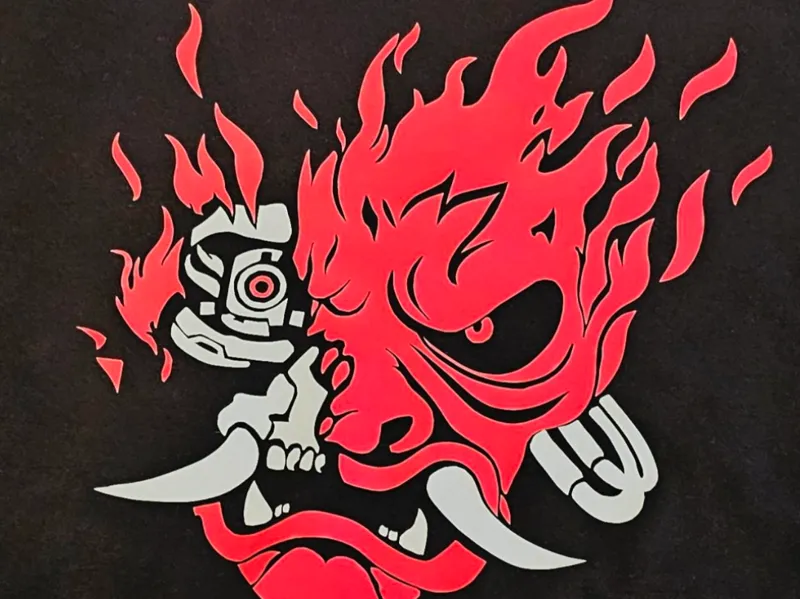 Cyberpunk Samurai Shirt Vinyl