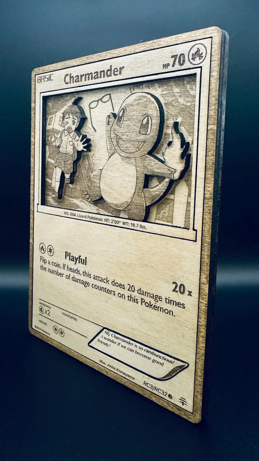 Charmander RC3 Pokémon card by LiamMS89 MakerWorld: Download Free 3D Models