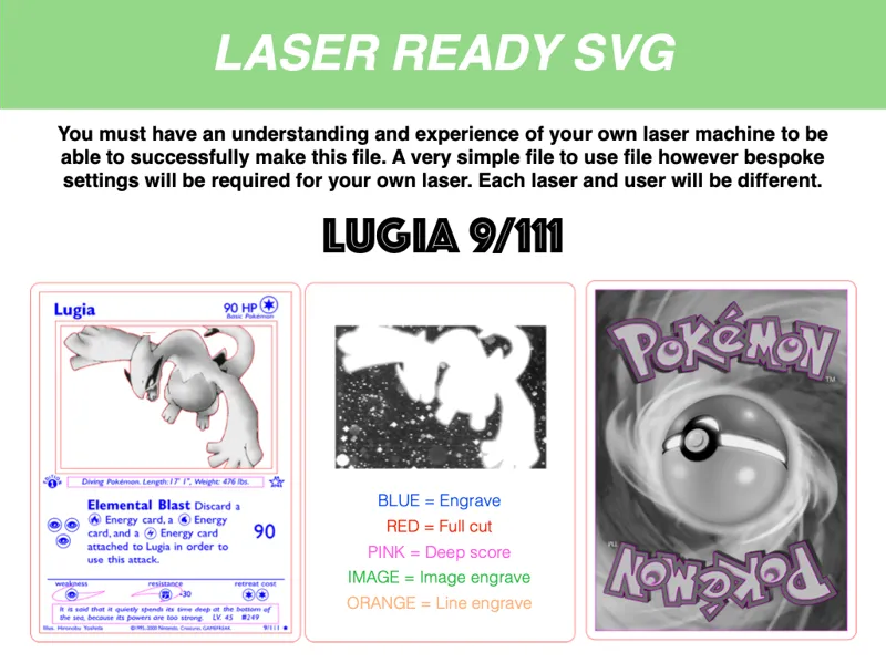 Lugia 9/111 Pokémon card