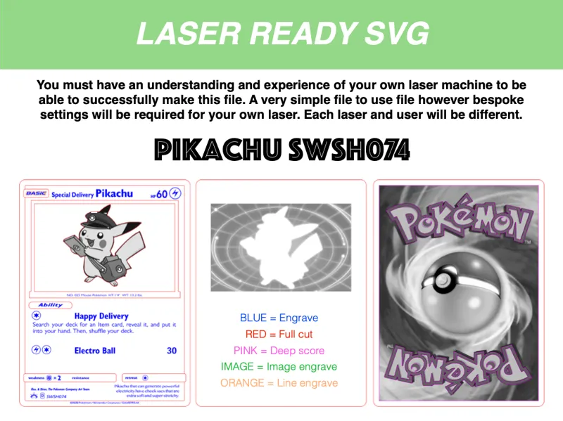 Pikachu SWSH074 special delivery Pokémon card