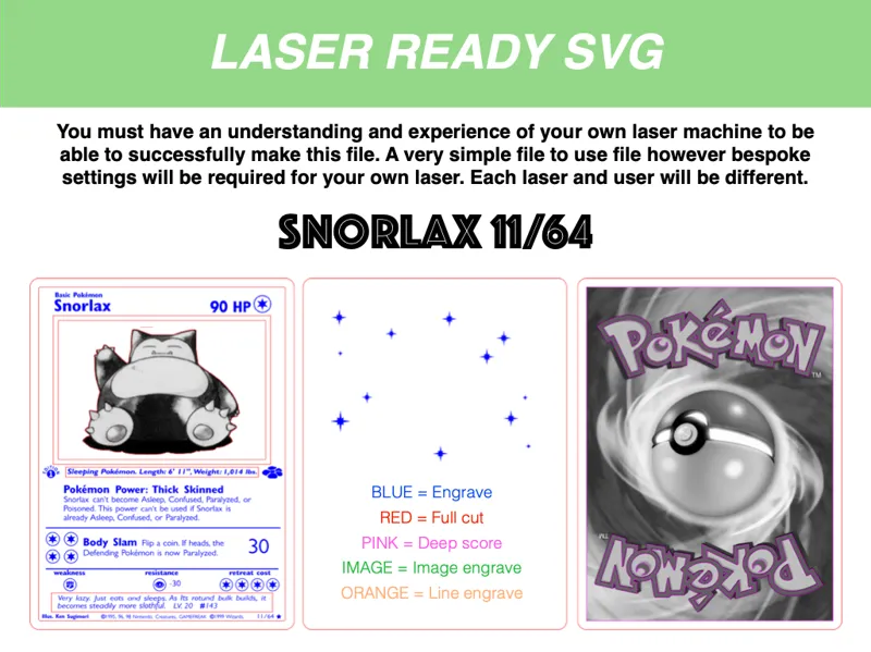 Snorlax 11/64 Pokémon card
