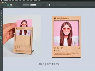 Instagram Style Photo Frame
