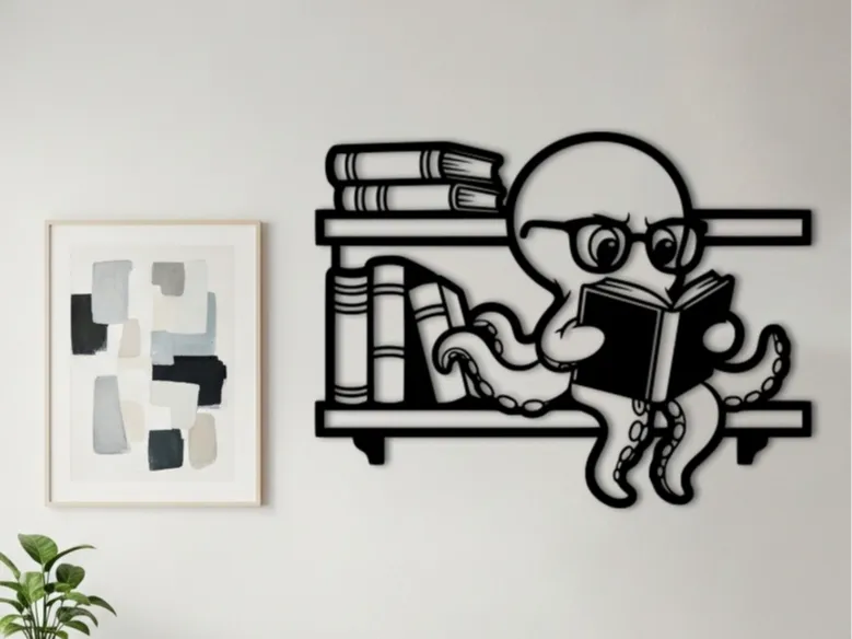 The Reading Octopus