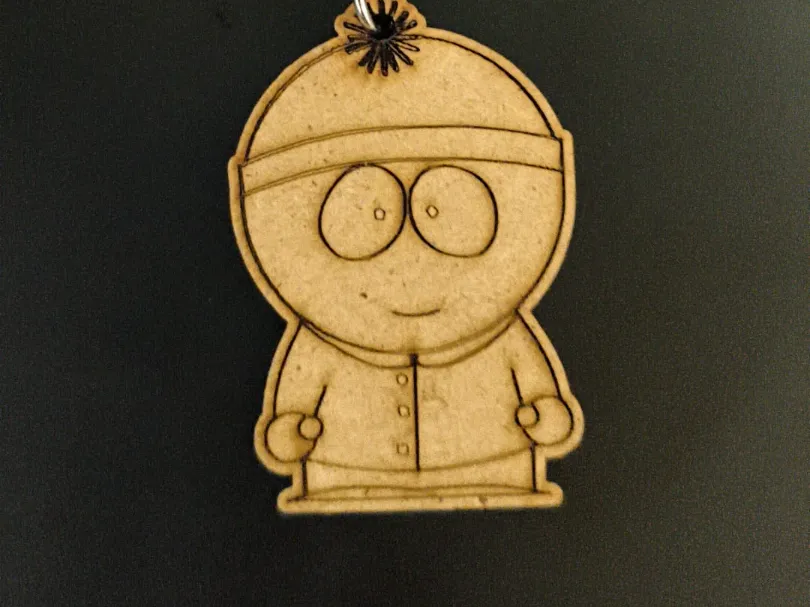 Llavero de stand south park en madera by Taller De Los Heroes MakerWorld: Download Free 3D Models - 3D model önizlemesi