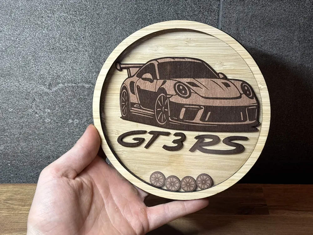 GT3 RS Performance Art - Free 3D Print Model - MakerWorld