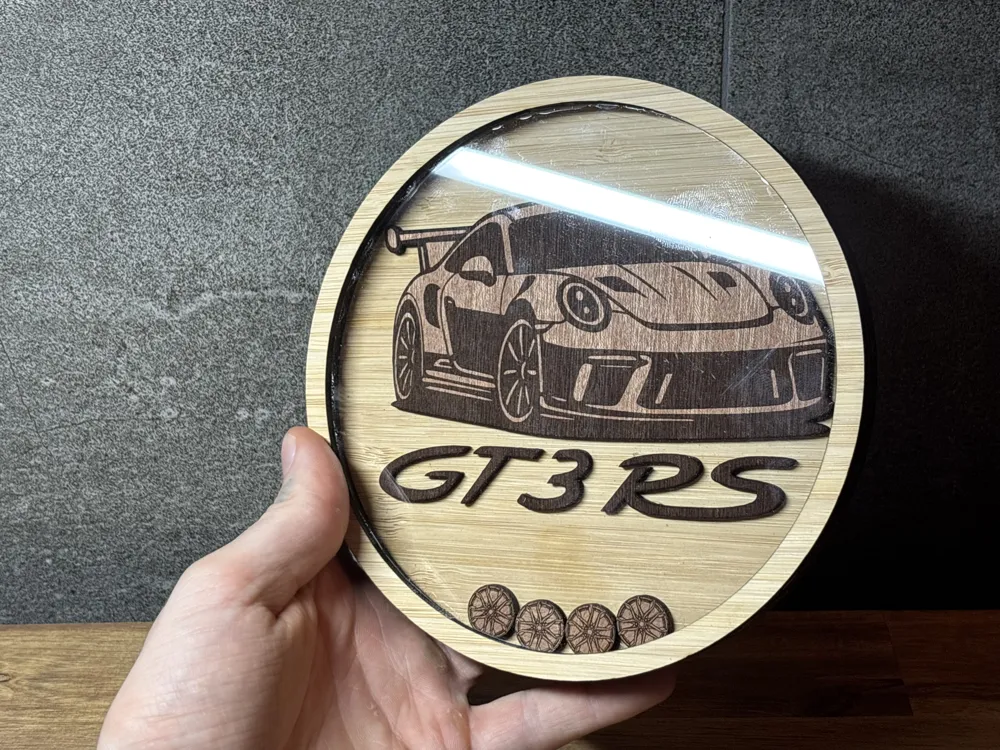 GT3 RS Performance Art - Free 3D Print Model - MakerWorld