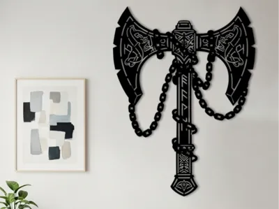 Nordic Chained Axe