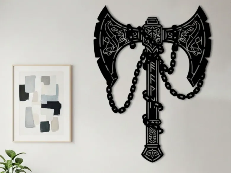 Nordic Chained Axe