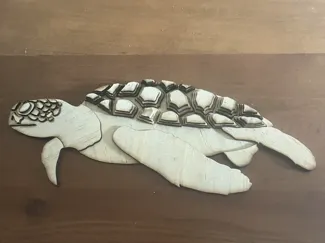 Wooden Sea Turtle