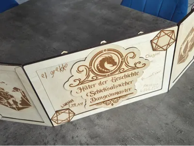 DND Dungeonmaster screen