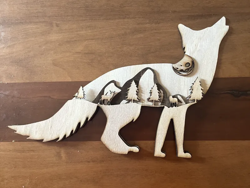 Wooden Wolf