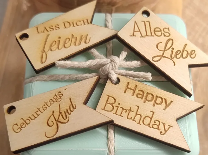 Happy Birthday Label