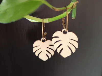 Monstera Earrings Bundle