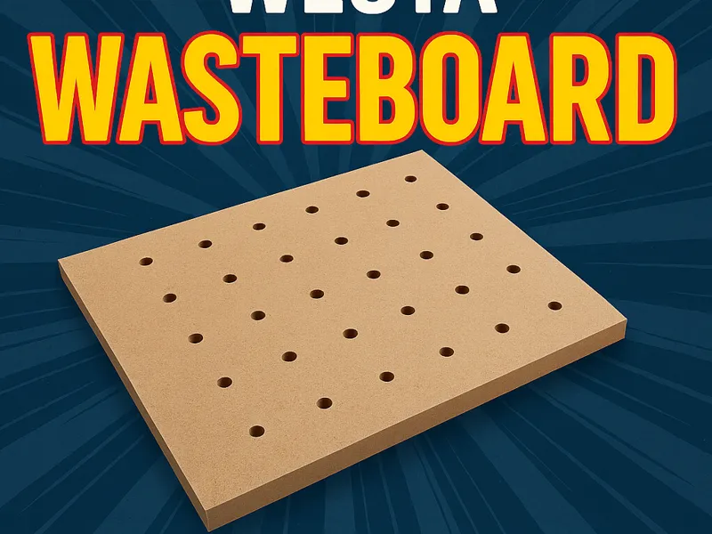 WESTA THE Wasteboard for Sainsmart Cubiko CNC