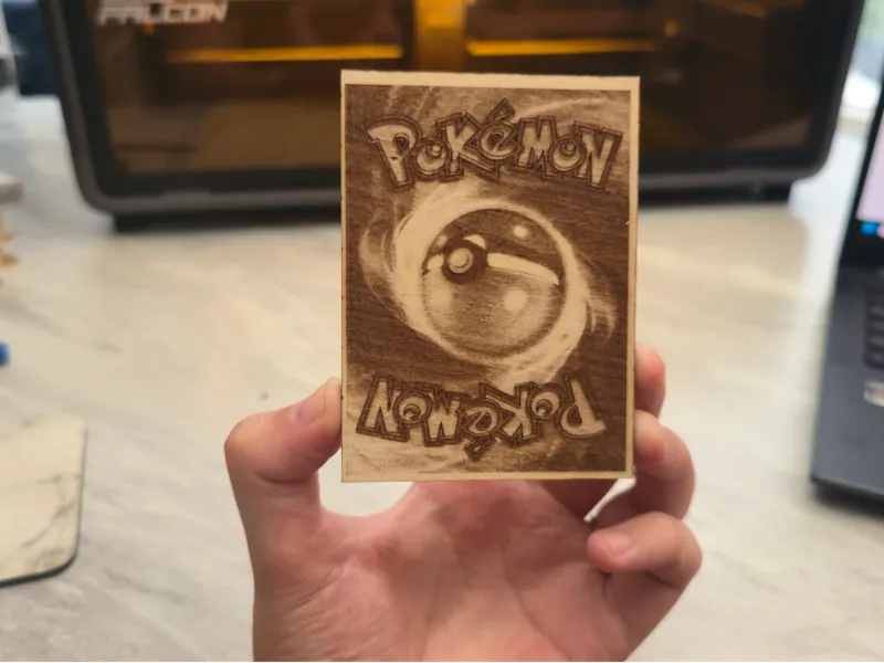 Back of a Pokemon card