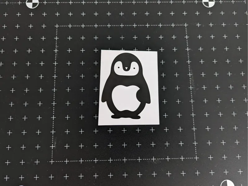 MacBook Penguin Decal