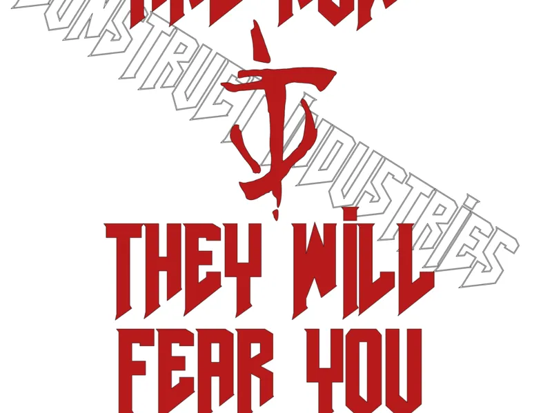 DOOM Slayer Symbol - And Now They Will Fear You